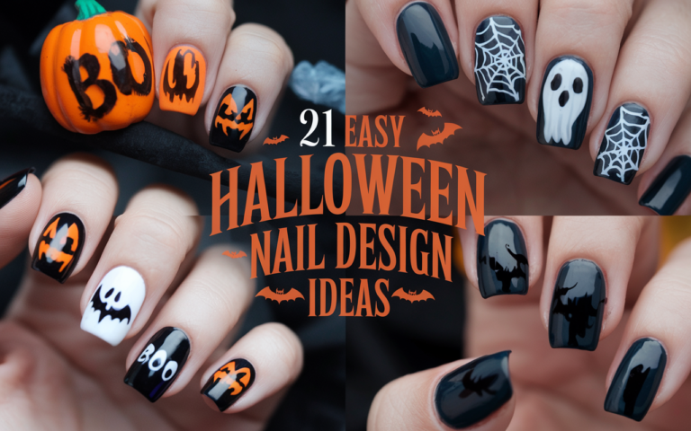 21 Easy Halloween Nail Design Ideas